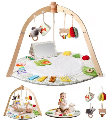 Baby play arch made wooden - play,