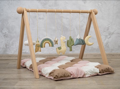 Large wooden baby play - , gym