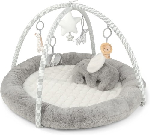 Faux fur baby playmat - faux,
