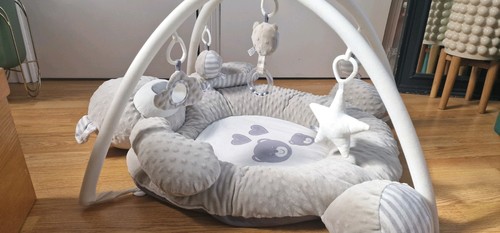 Babyzee baby grey bear - grey, play